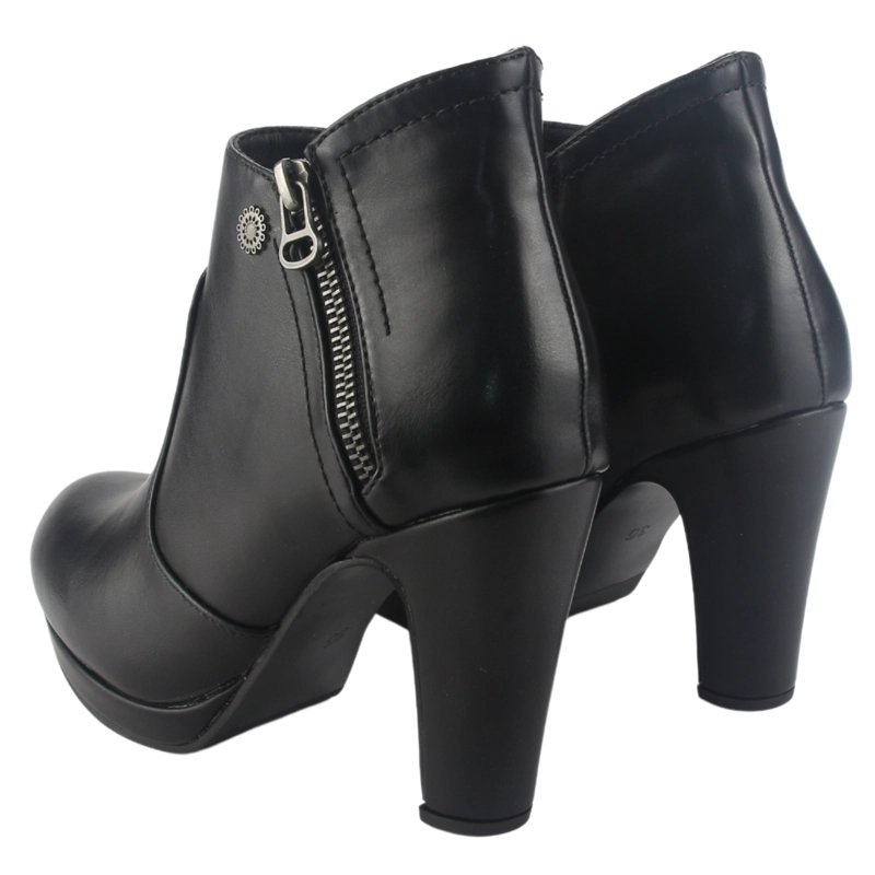 BOTIN CHALADA MUJER BAMBINA-3 NEGRO CASUAL - 6