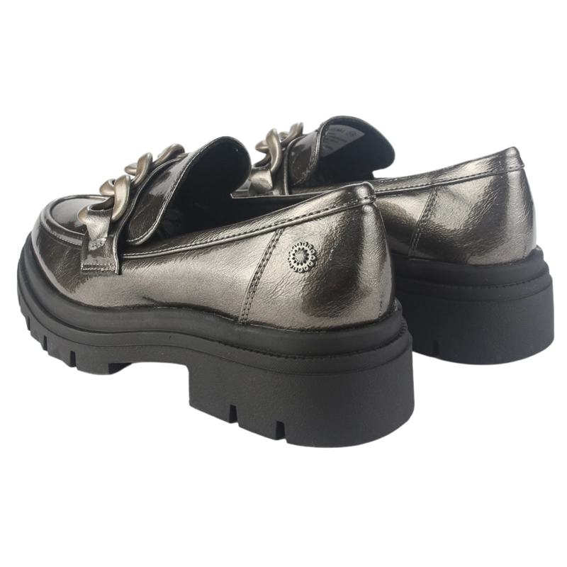 MOCASIN CHALADA MUJER SELINA-5 PLATEADO CASUAL - 6