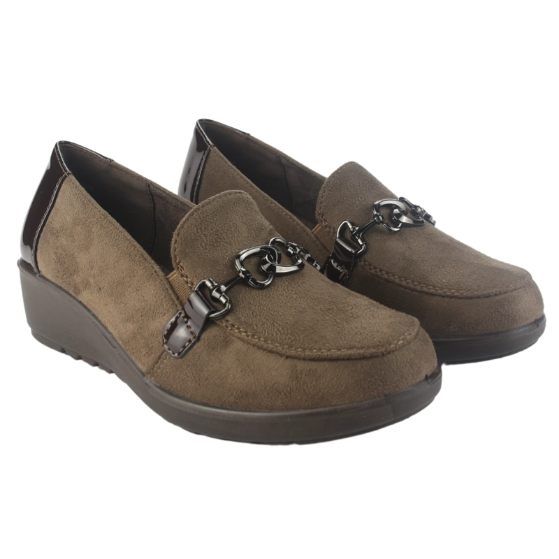 ZAPATO CHALADA MUJER DEZA-3 CAFE CASUAL - 5