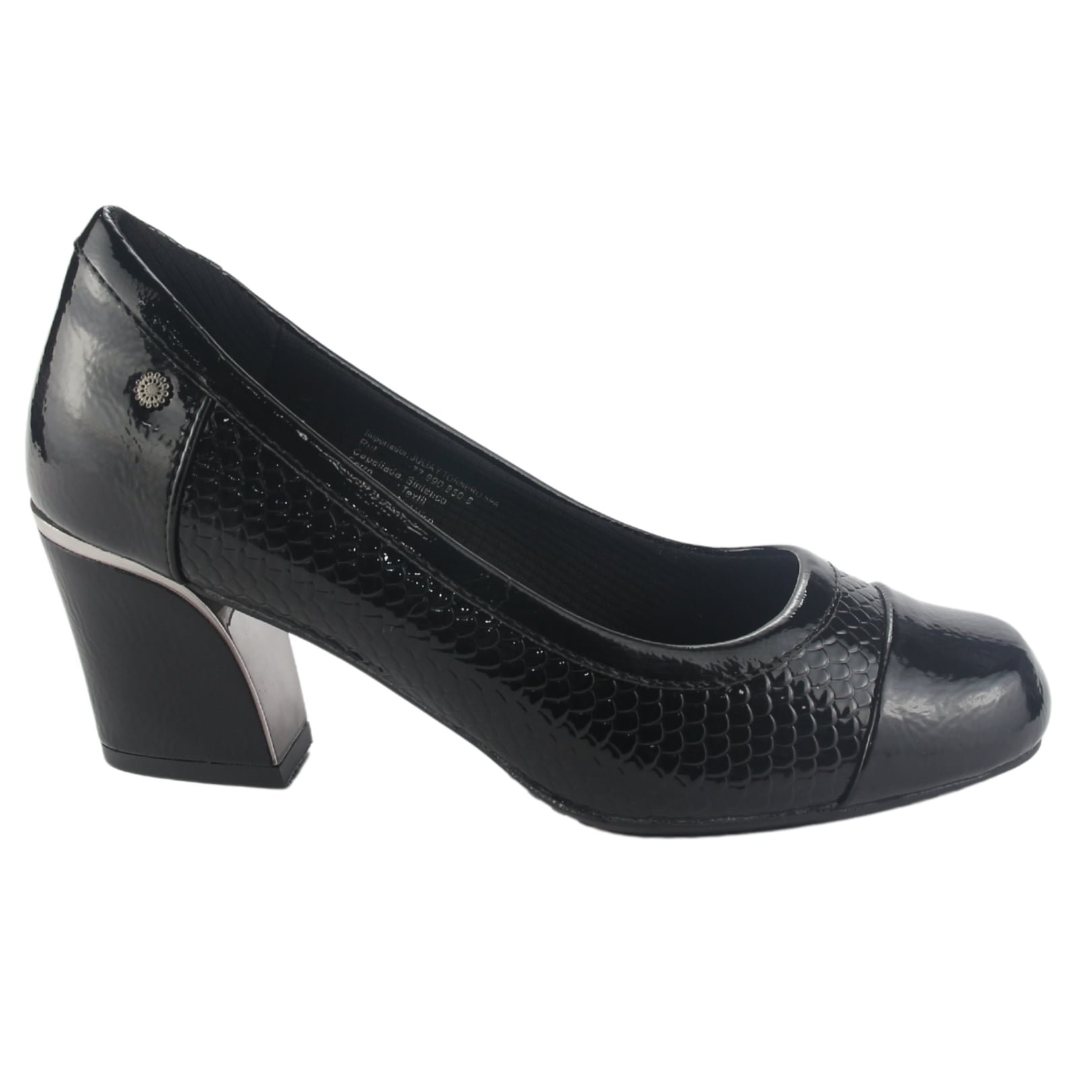 ZAPATO CHALADA MUJER CAROL-5 NEGRO CASUAL - 1