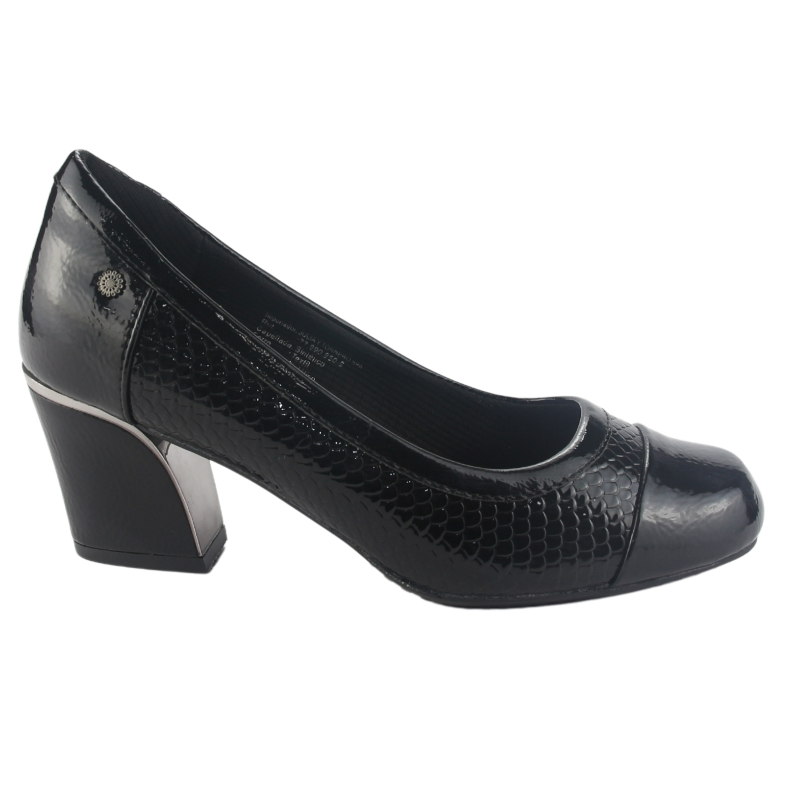 ZAPATO CHALADA MUJER CAROL-5 NEGRO CASUAL - 1