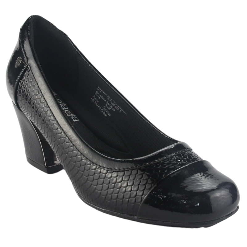 ZAPATO CHALADA MUJER CAROL-5 NEGRO CASUAL - 3