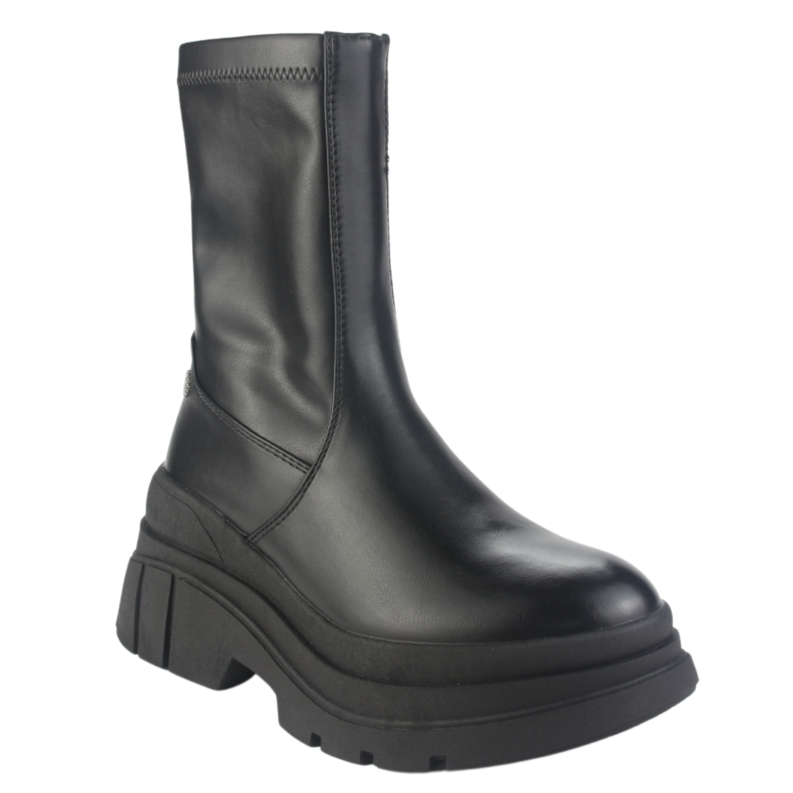 BOTIN CHALADA MUJER NATIRUS-1 NEGRO CASUAL - 3