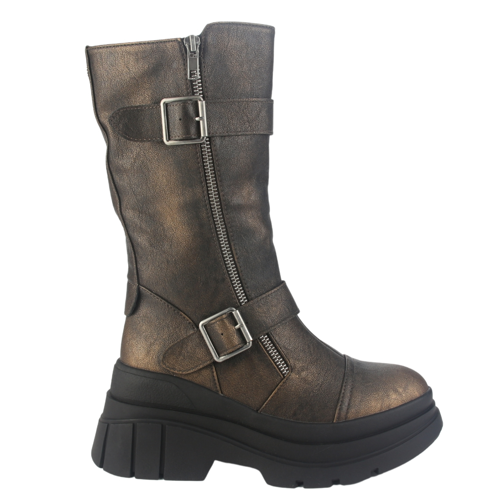 BOTA CHALADA MUJER NATIRUS-2 CAFE  CASUAL - 1