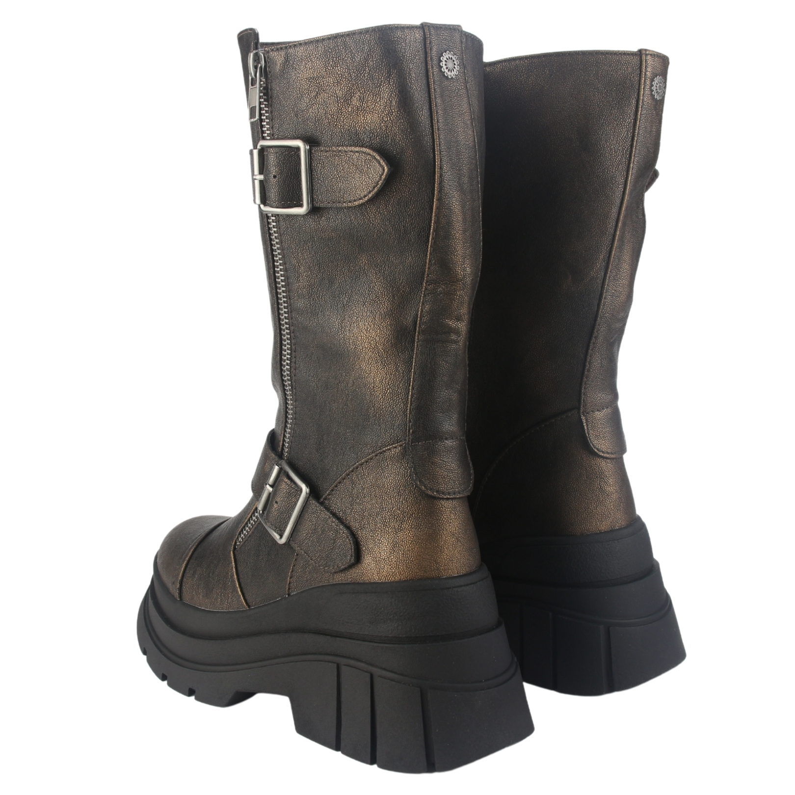 BOTA CHALADA MUJER NATIRUS-2 CAFE  CASUAL - 6