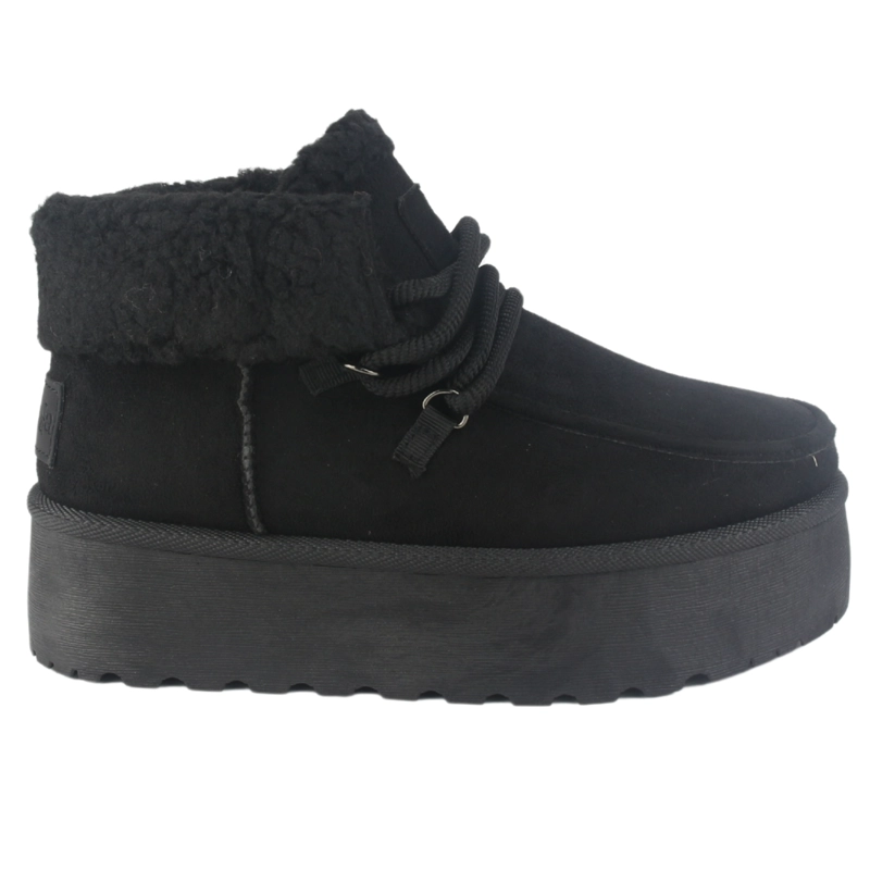BOTIN CHALADA MUJER PINGUIH-4 NEGRO CASUAL - 1