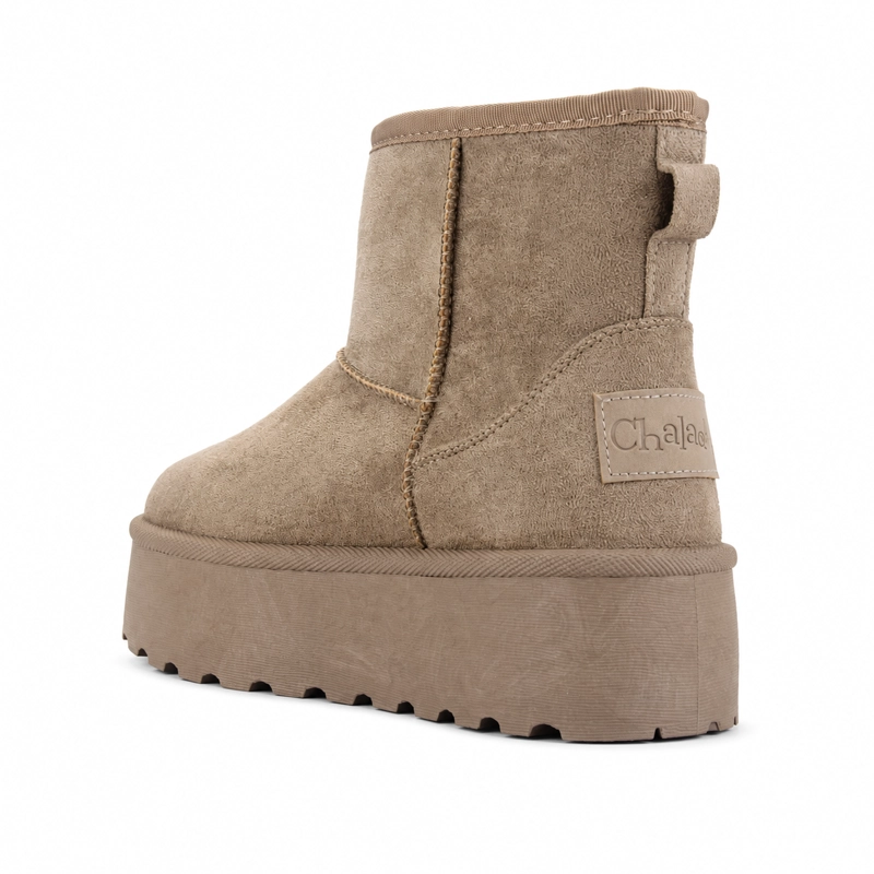 BOTIN CHALADA MUJER PINGUIH-2 TAUPE CASUAL - 4