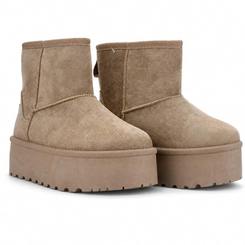 BOTIN CHALADA MUJER PINGUIH-2 TAUPE CASUAL - 5
