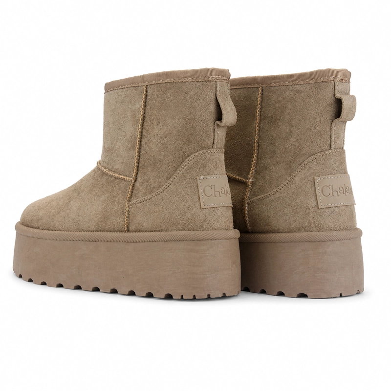 BOTIN CHALADA MUJER PINGUIH-2 TAUPE CASUAL - 6