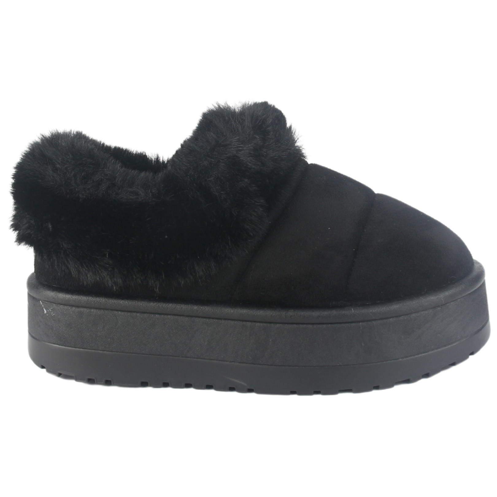 PANTUFLA CHALADA MUJER PINGUIH-5 NEGRO URBANO - 1