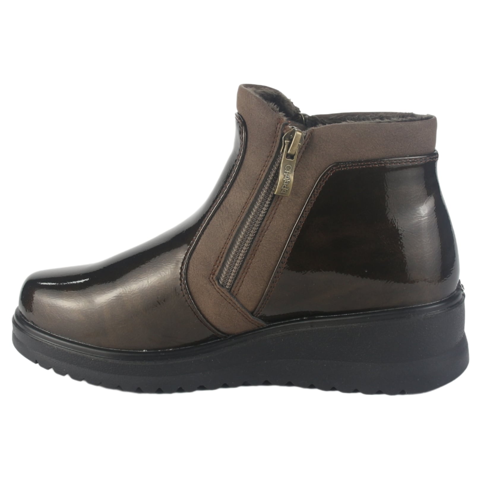 BOTIN CHALADA MUJER RAYO-3 CAFE  CASUAL - 2