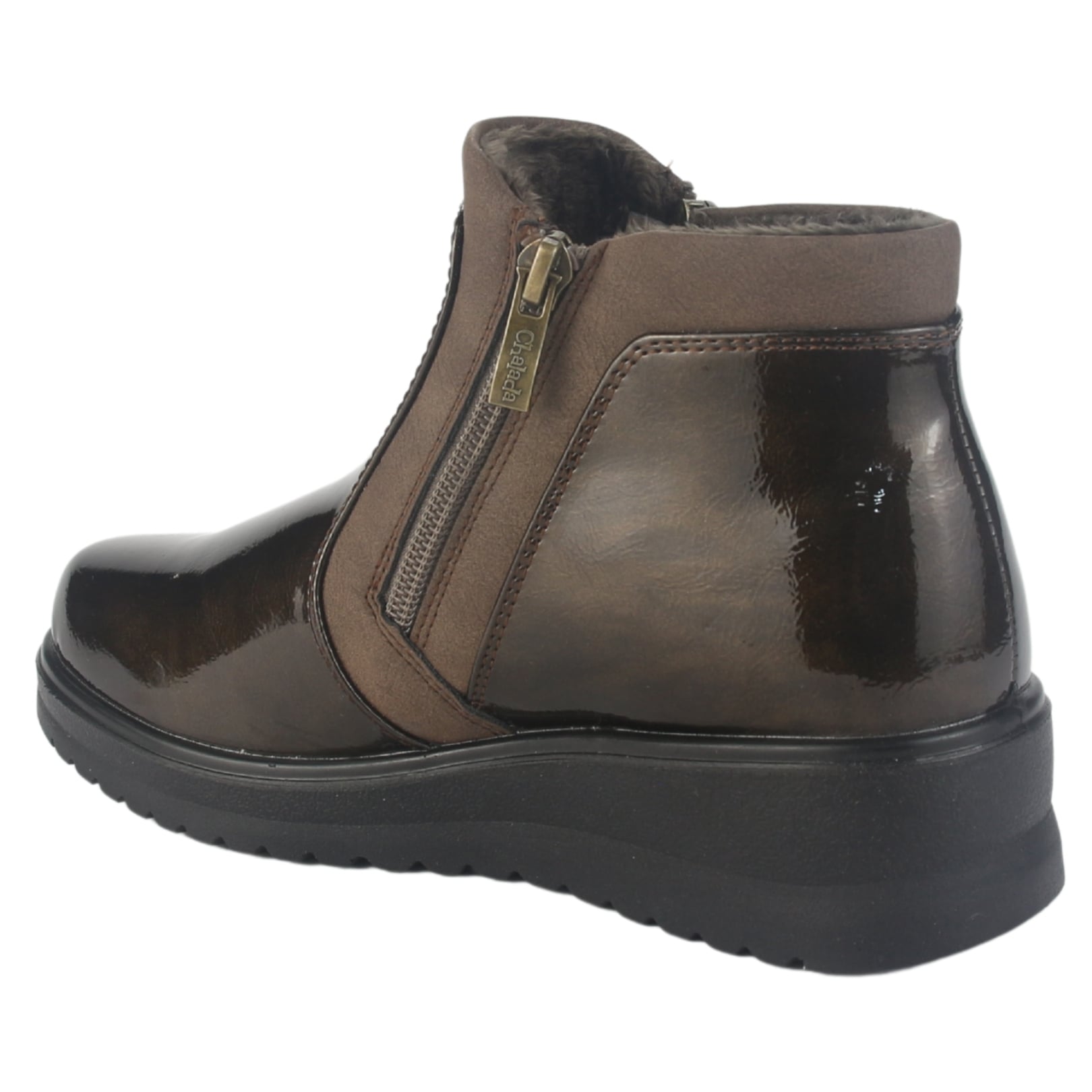 BOTIN CHALADA MUJER RAYO-3 CAFE  CASUAL - 4