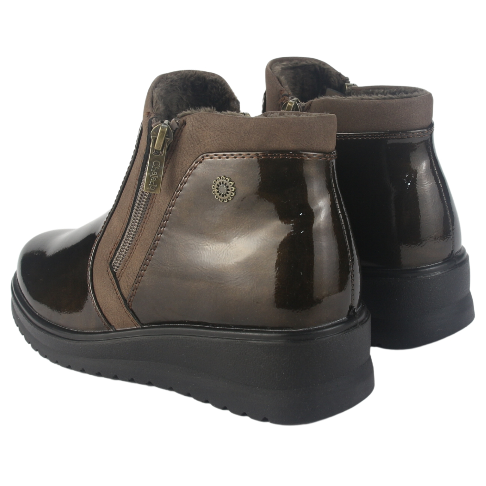 BOTIN CHALADA MUJER RAYO-3 CAFE  CASUAL - 6
