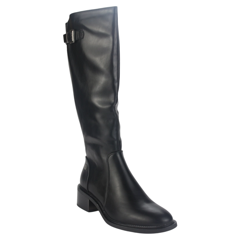 BOTA CHALADA MUJER TRAFFAM-60 NEGRO CASUAL - 3