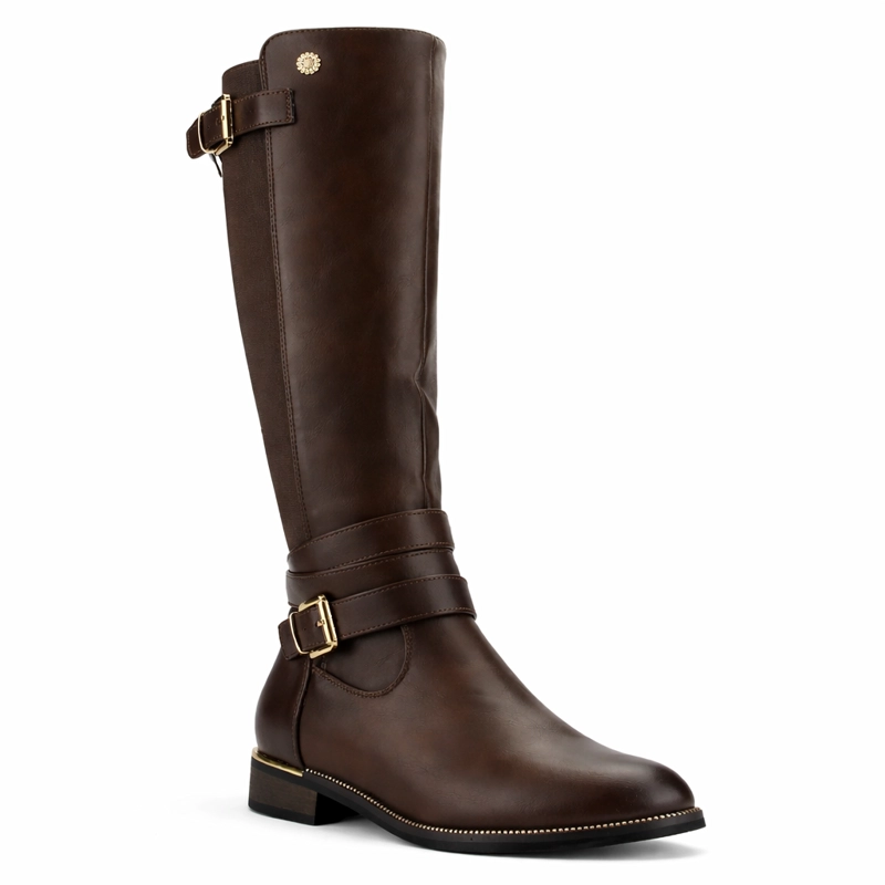 BOTA CHALADA MUJER TRAFFAM-60 CAFE  CASUAL - 6