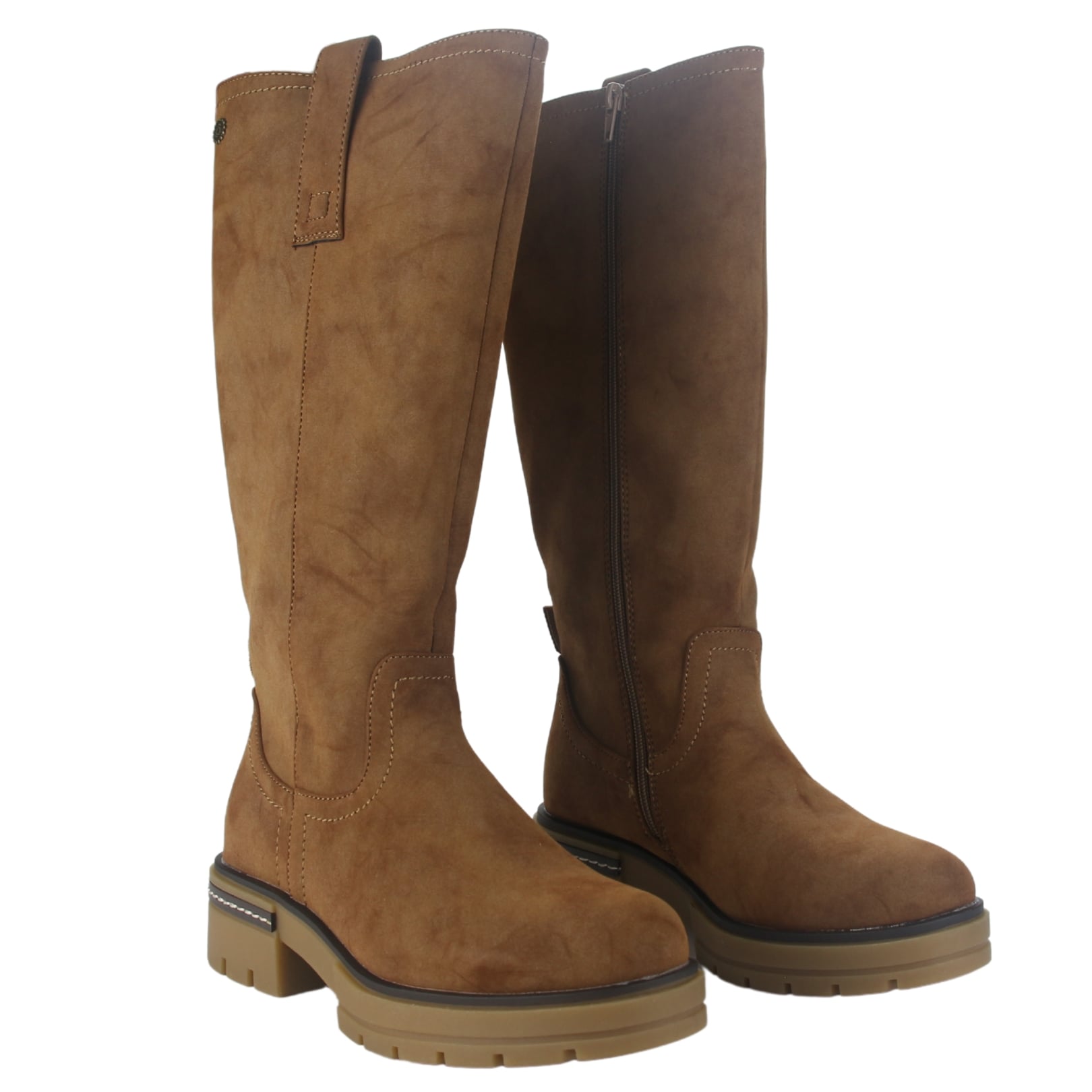 BOTA CHALADA MUJER TRINI-2 CAMEL CASUAL - 5