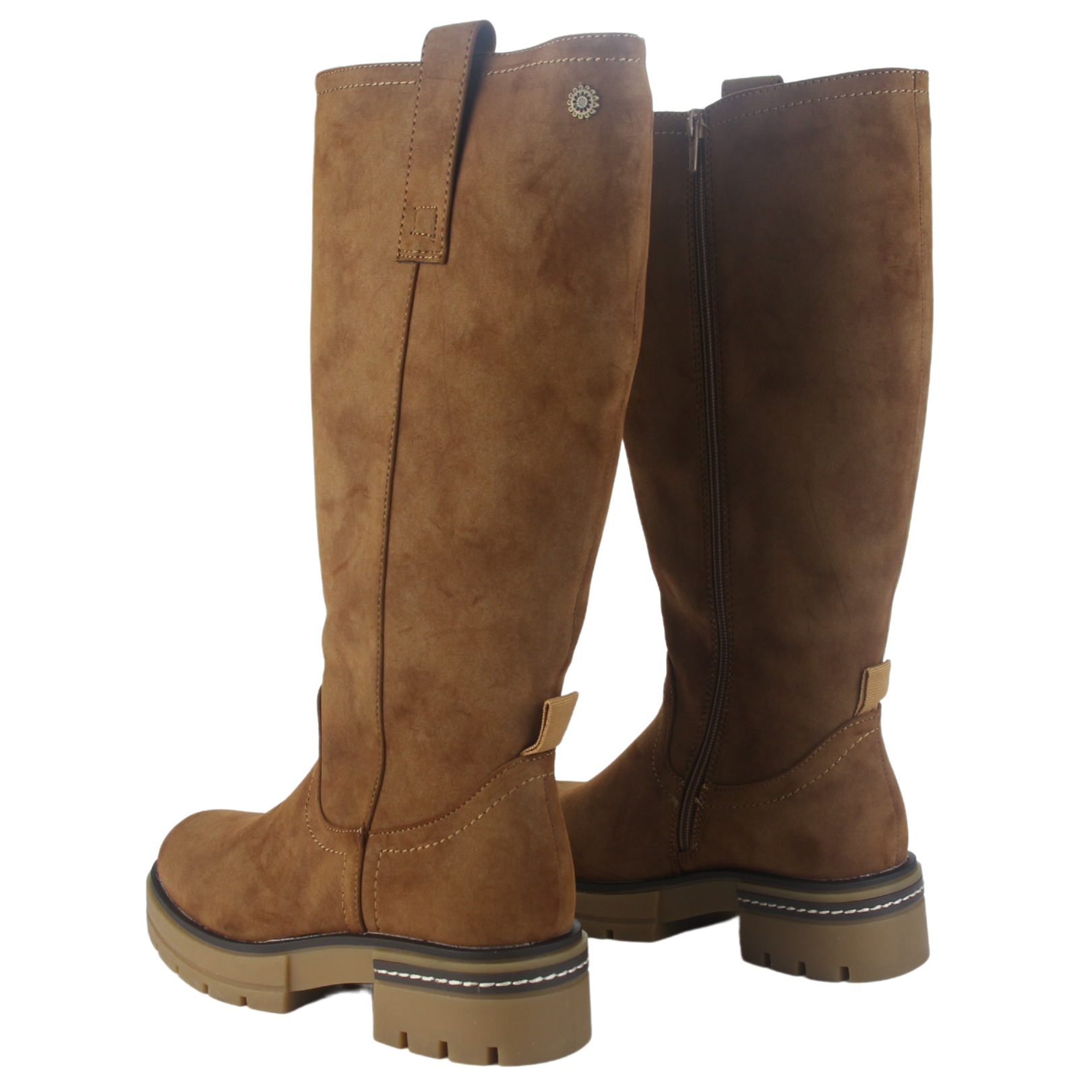 BOTA CHALADA MUJER TRINI-2 CAMEL CASUAL - 6