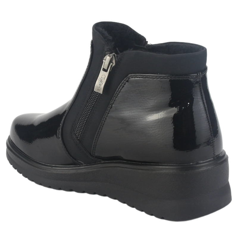 BOTIN CHALADA MUJER RAYO-3 NEGRO CASUAL - 4