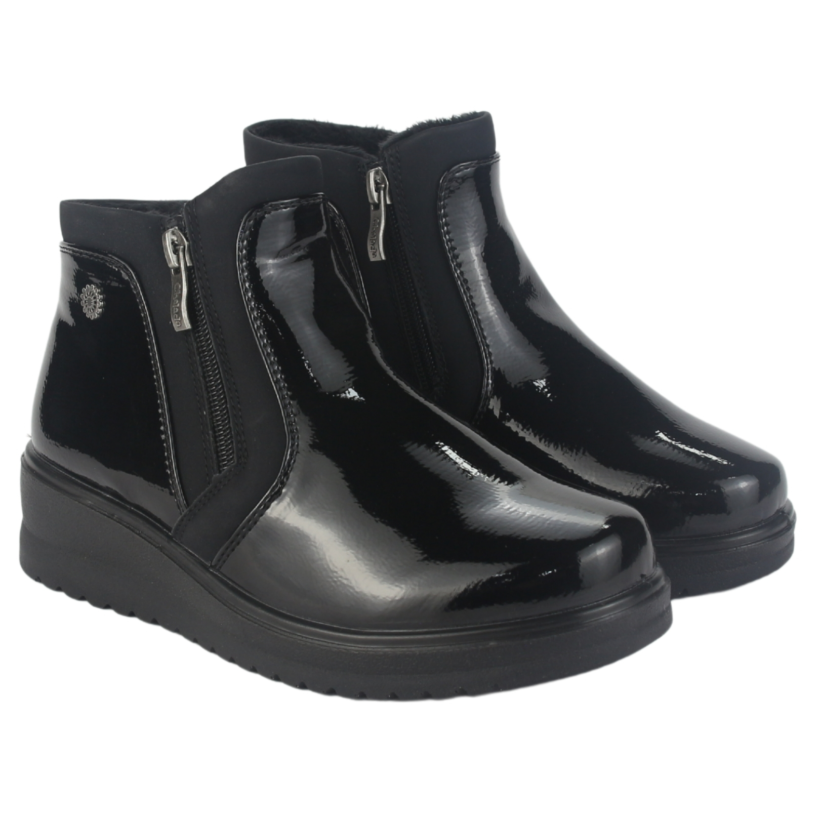 BOTIN CHALADA MUJER RAYO-3 NEGRO CASUAL - 5
