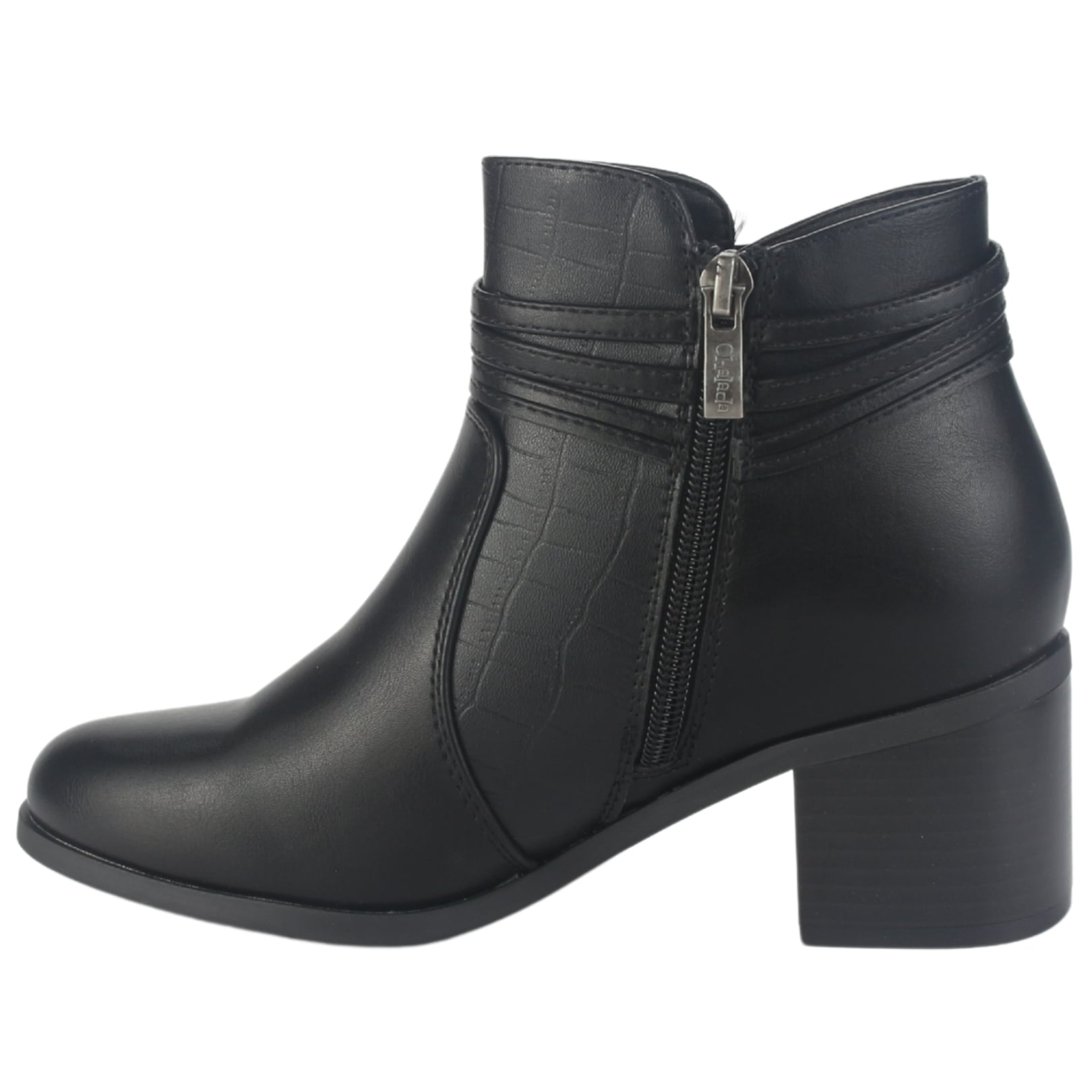 BOTIN CHALADA MUJER DIVA-4 NEGRO CASUAL - 2