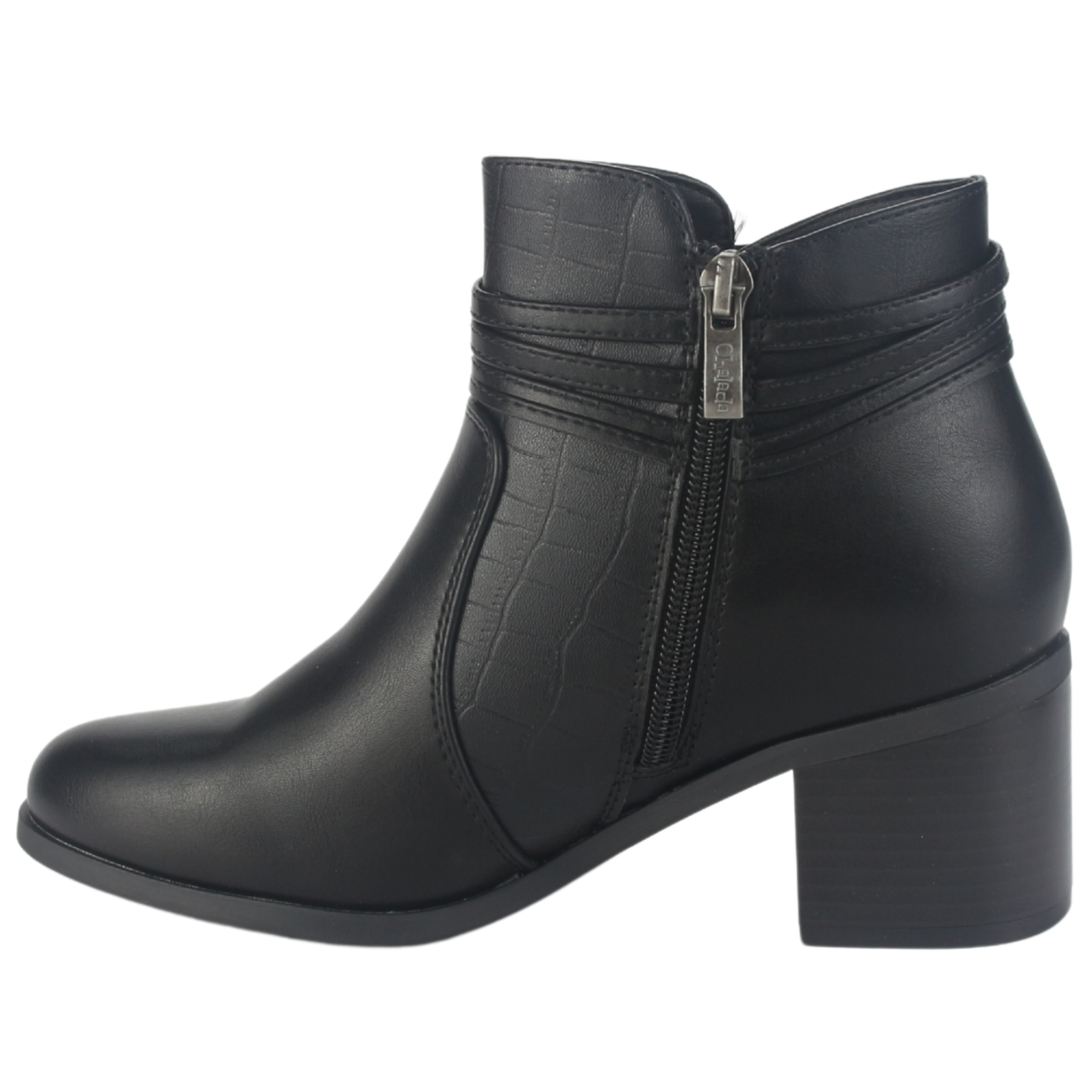 BOTIN CHALADA MUJER DIVA-4 NEGRO CASUAL - 2