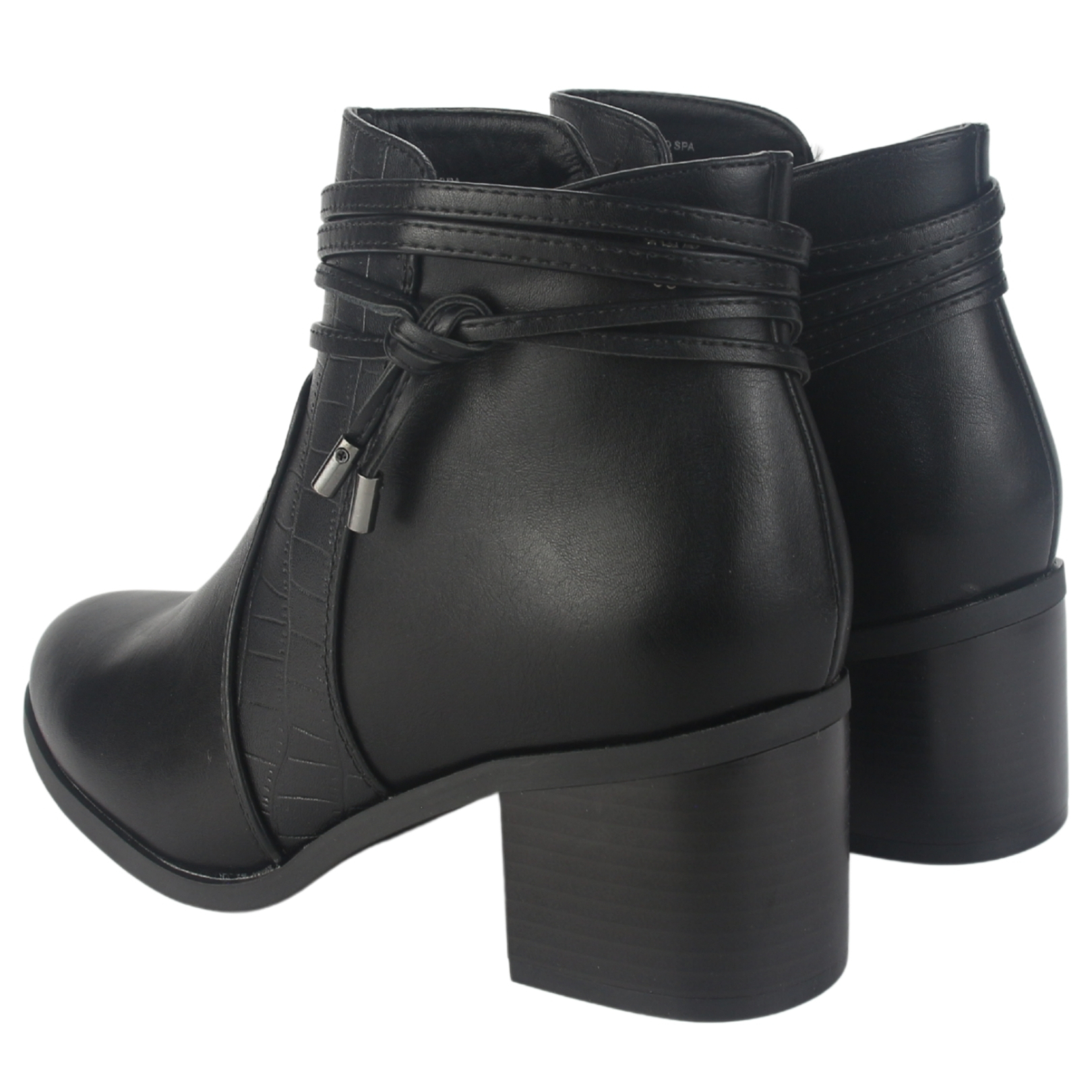 BOTIN CHALADA MUJER DIVA-4 NEGRO CASUAL - 6