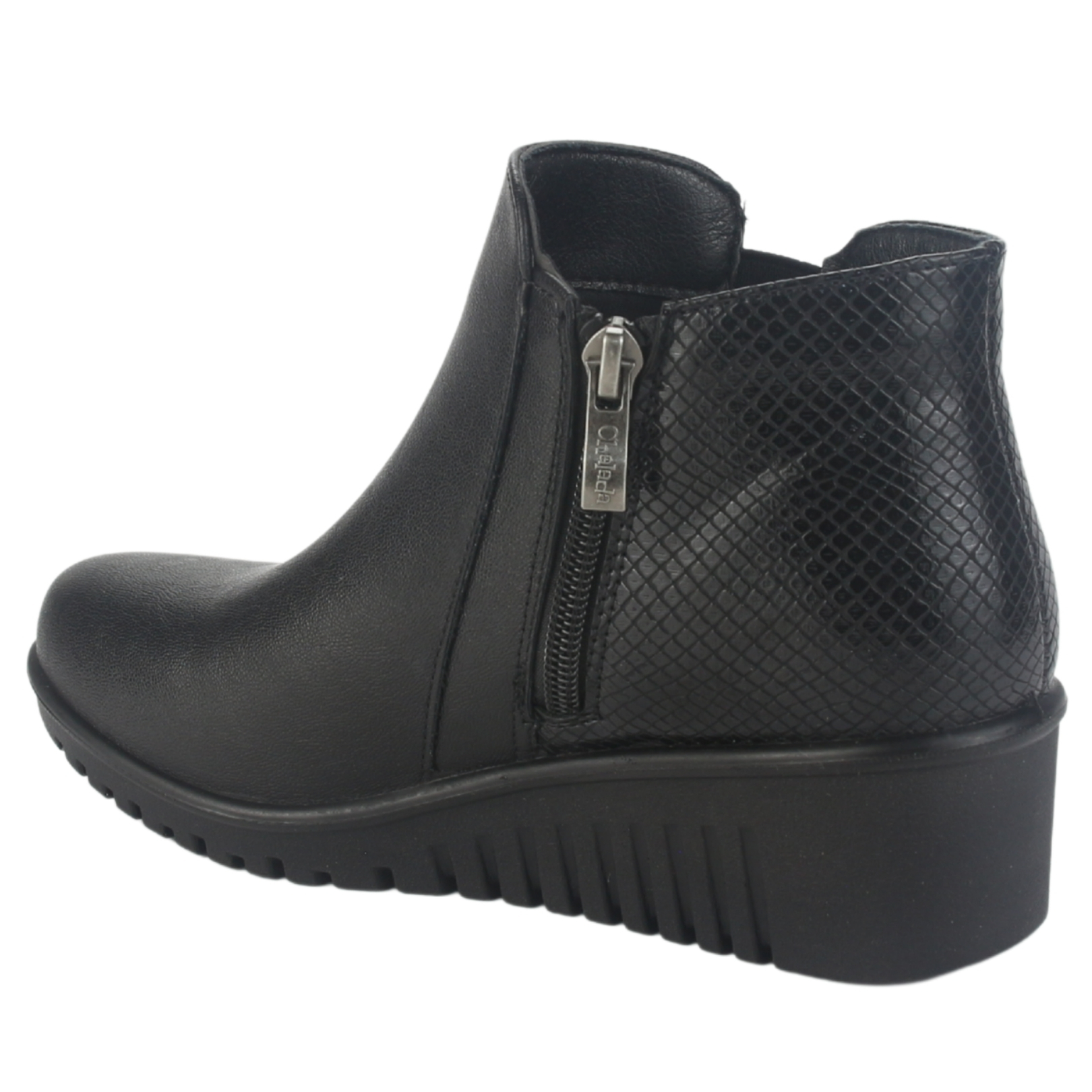 BOTIN CHALADA MUJER LILI-1 NEGRO CASUAL - 4