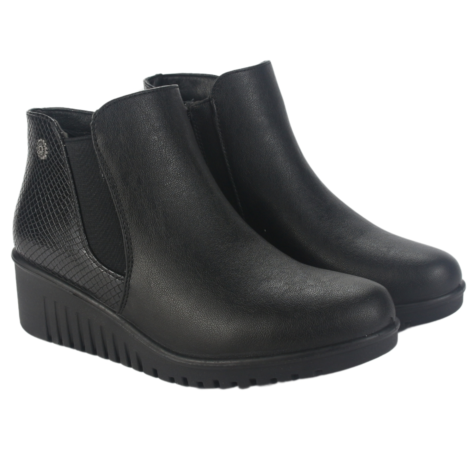 BOTIN CHALADA MUJER LILI-1 NEGRO CASUAL - 5