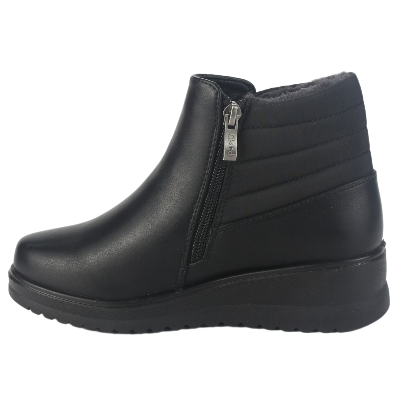 BOTIN CHALADA MUJER RAYO-2 NEGRO CASUAL - 2
