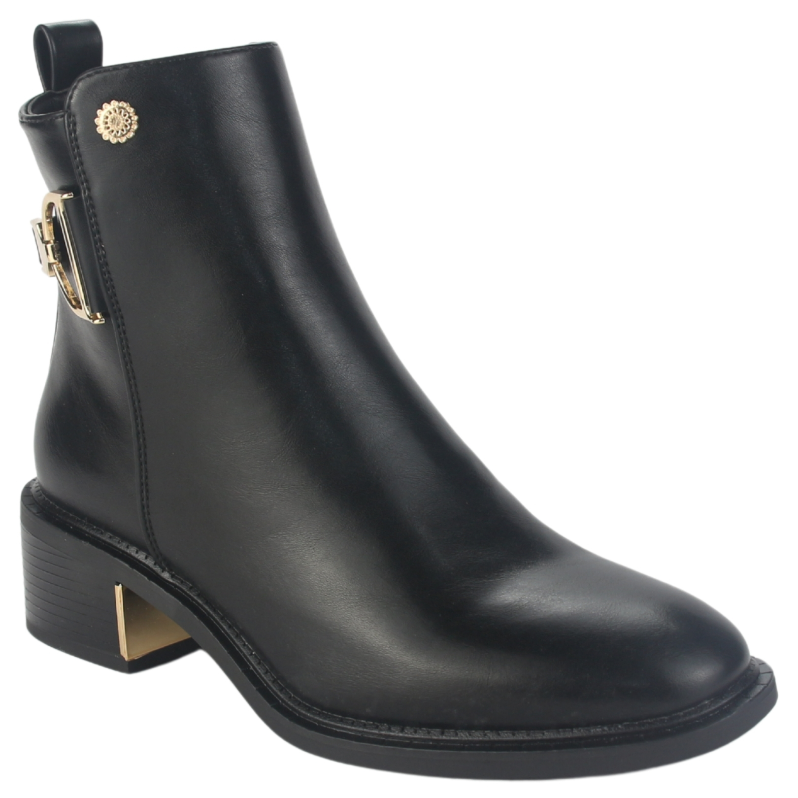 BOTIN CHALADA MUJER TRAFFAM-61 NEGRO CASUAL - 3