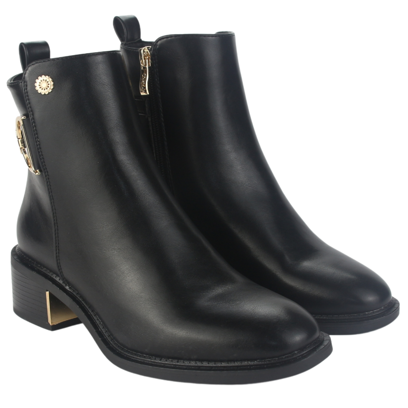 BOTIN CHALADA MUJER TRAFFAM-61 NEGRO CASUAL - 5