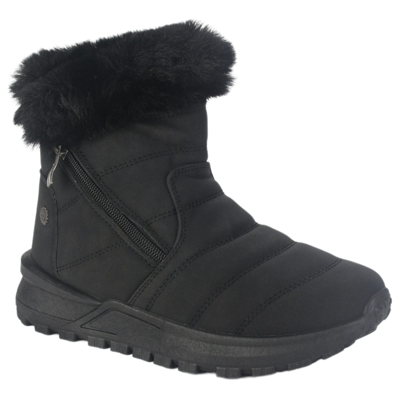 BOTIN CHALADA MUJER LAICA-1 NEGRO CASUAL - 3