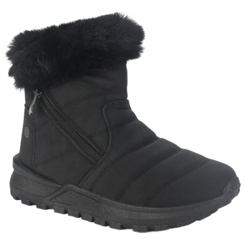 BOTIN CHALADA MUJER LAICA-1 NEGRO CASUAL - 3