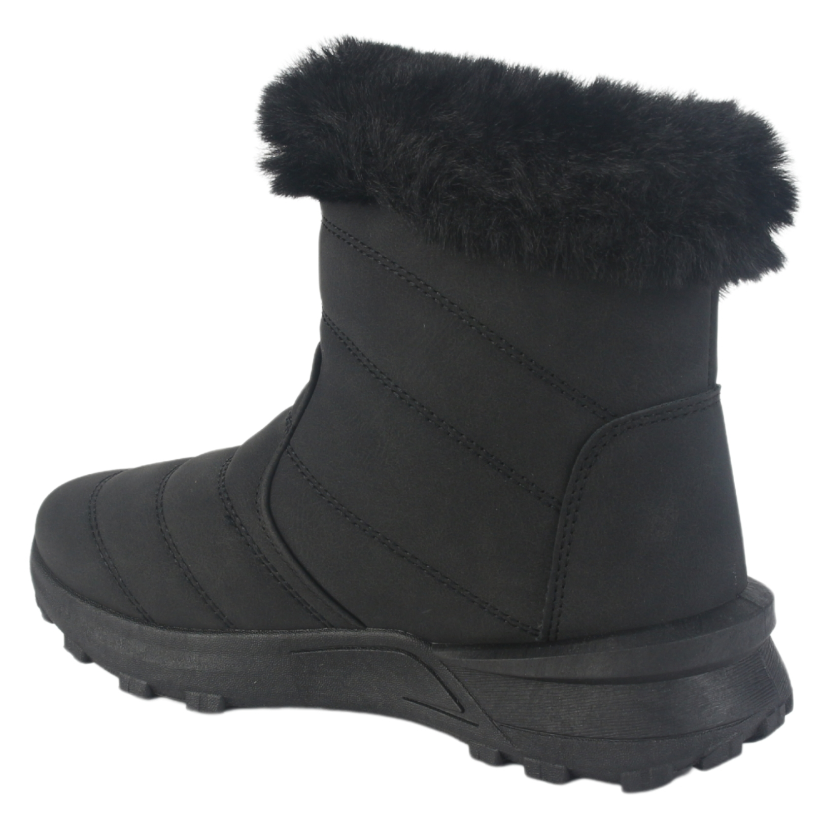 BOTIN CHALADA MUJER LAICA-1 NEGRO CASUAL - 4