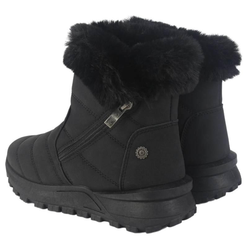 BOTIN CHALADA MUJER LAICA-1 NEGRO CASUAL - 6