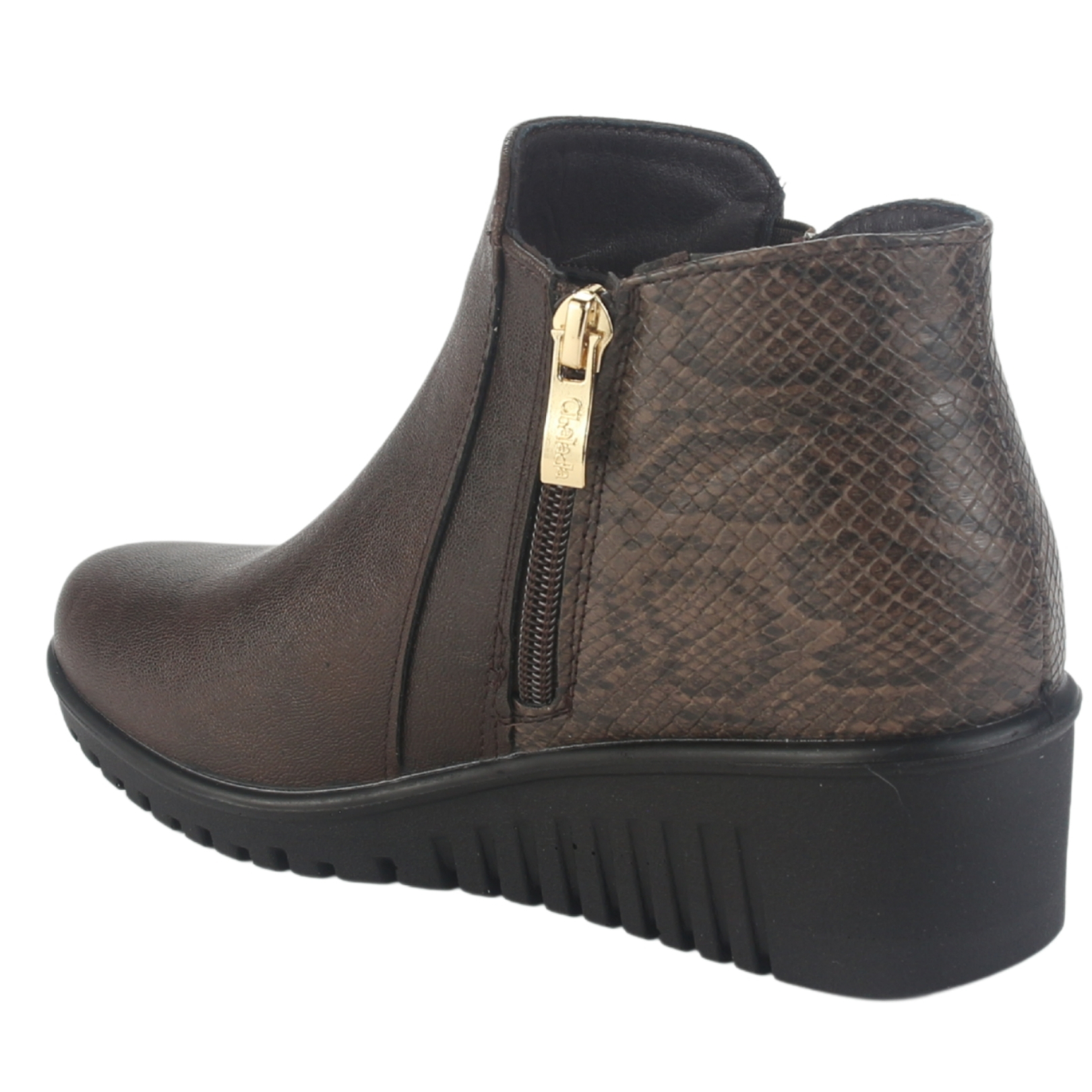 BOTIN CHALADA MUJER LILI-1 CAFE  CASUAL - 4