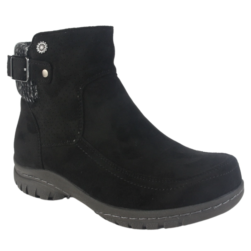 BOTIN CHALADA MUJER QUAL-5 NEGRO CASUAL - 3