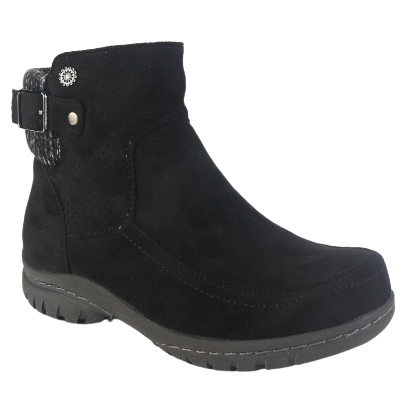 BOTIN CHALADA MUJER QUAL-5 NEGRO CASUAL - 3