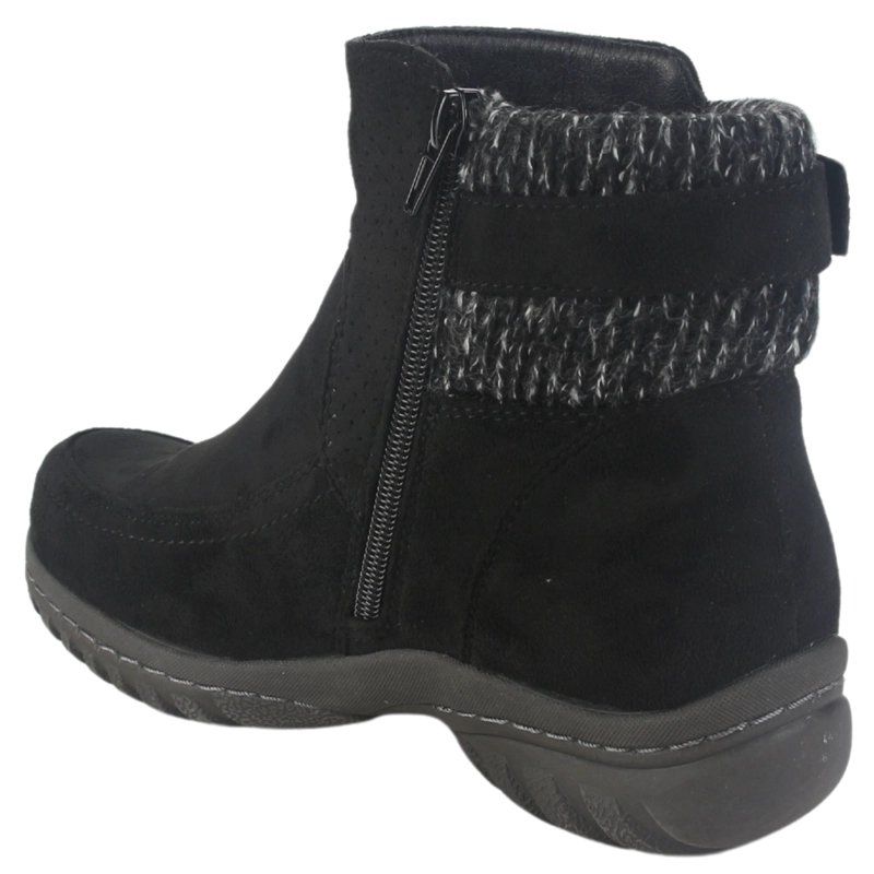 BOTIN CHALADA MUJER QUAL-5 NEGRO CASUAL - 4
