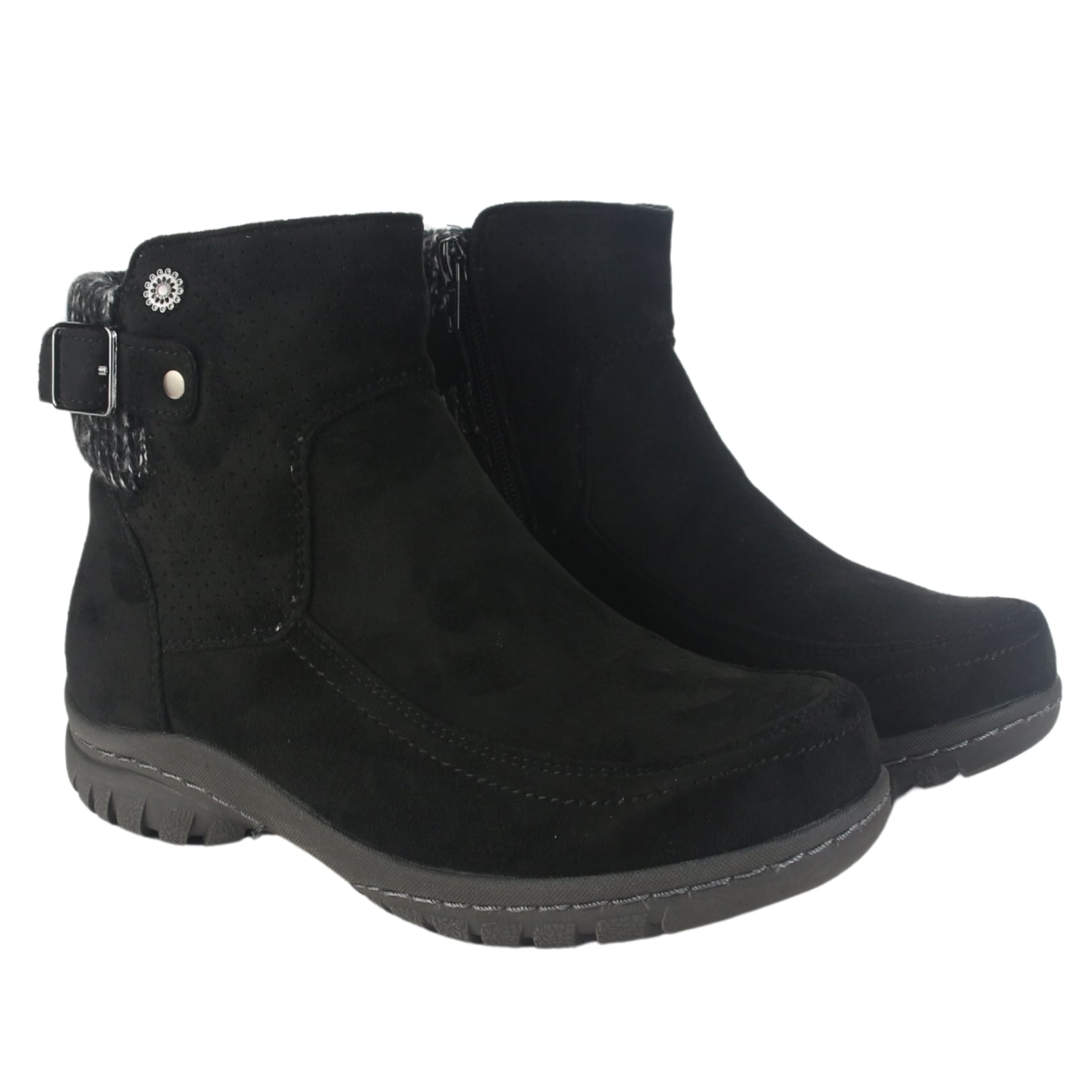 BOTIN CHALADA MUJER QUAL-5 NEGRO CASUAL - 5