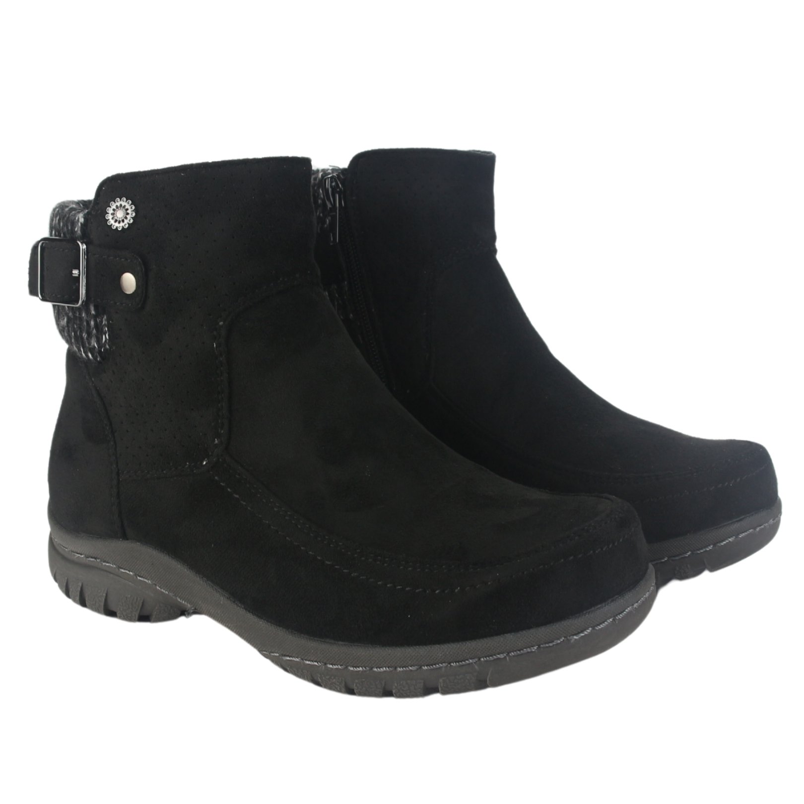 BOTIN CHALADA MUJER QUAL-5 NEGRO CASUAL - 5