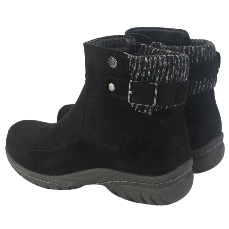 BOTIN CHALADA MUJER QUAL-5 NEGRO CASUAL - 6