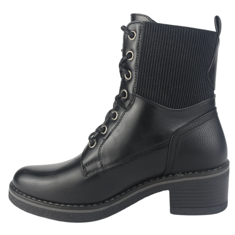 BOTIN CHALADA MUJER BRIKE-2 NEGRO CASUAL - 2