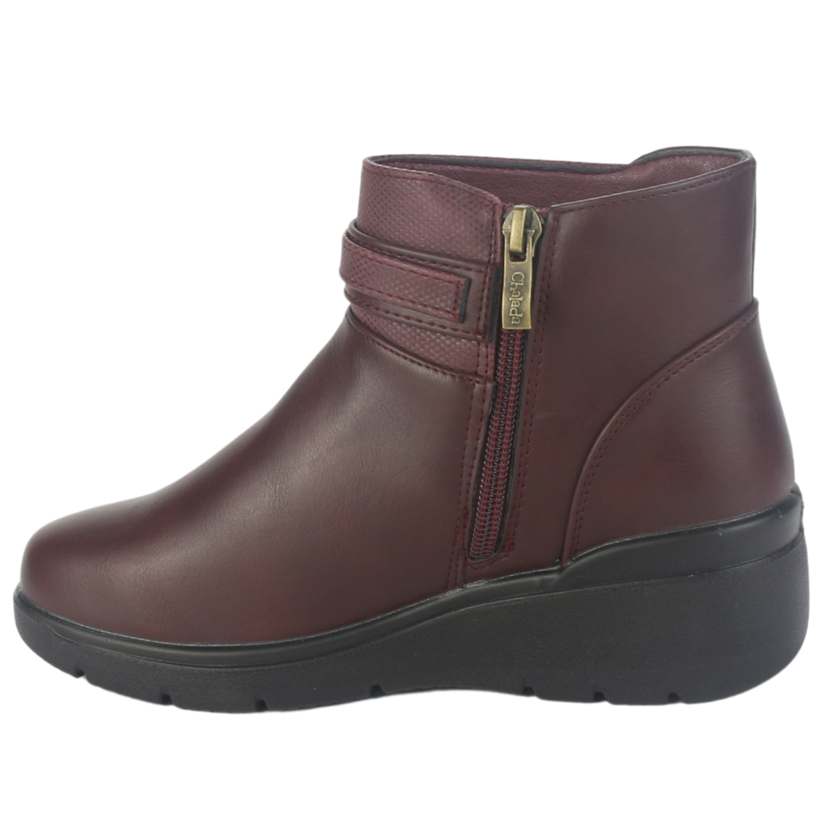 BOTIN CHALADA MUJER CURVE-5 BURDEO CASUAL - 2