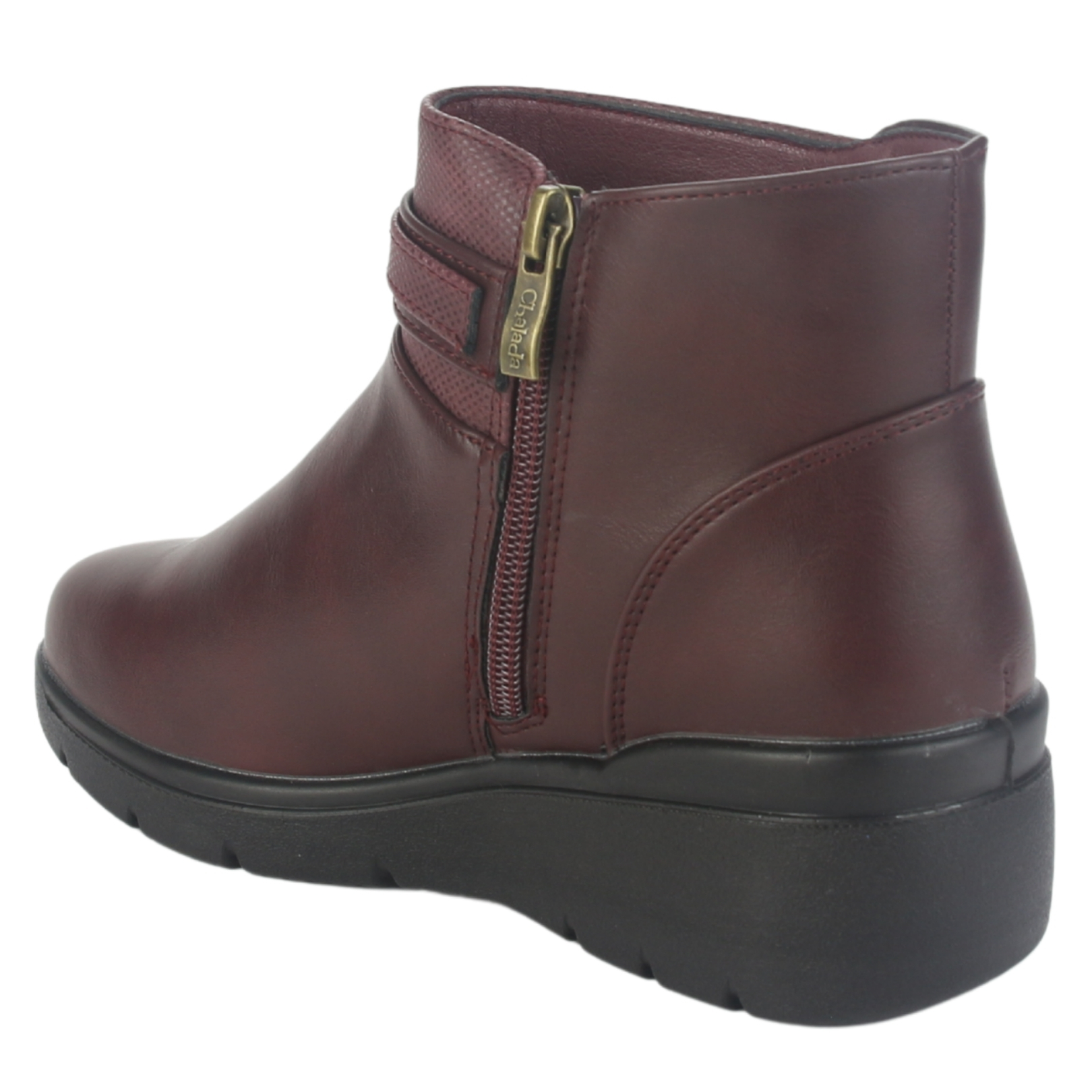 BOTIN CHALADA MUJER CURVE-5 BURDEO CASUAL - 4