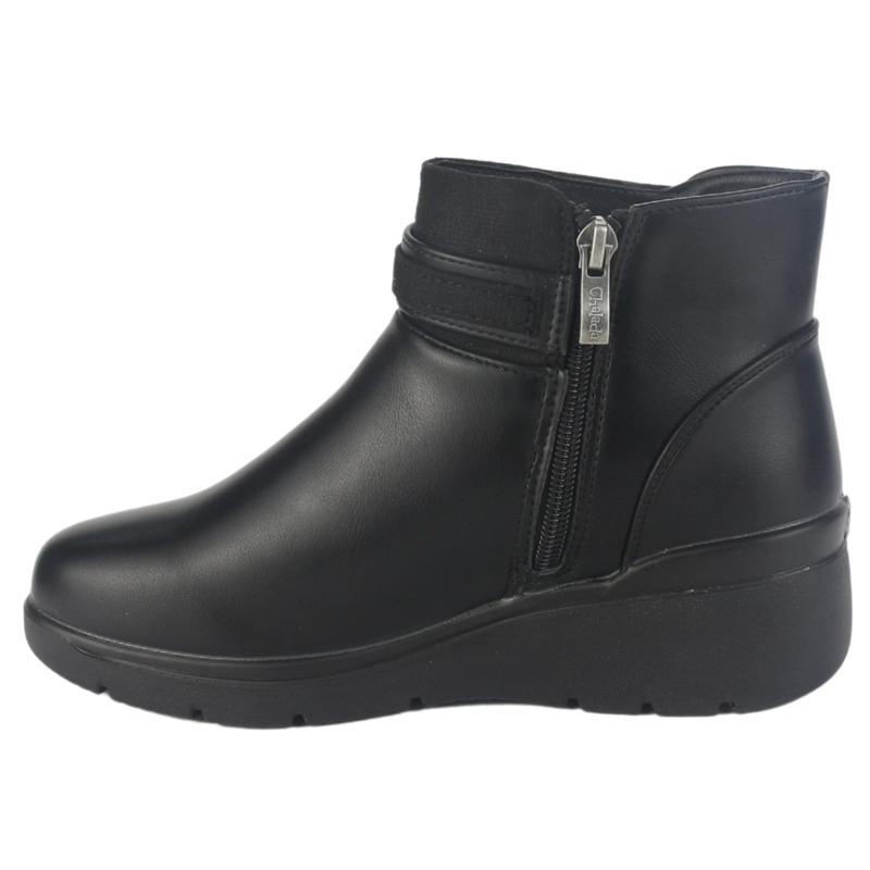 BOTIN CHALADA MUJER CURVE-5 NEGRO CASUAL - 2