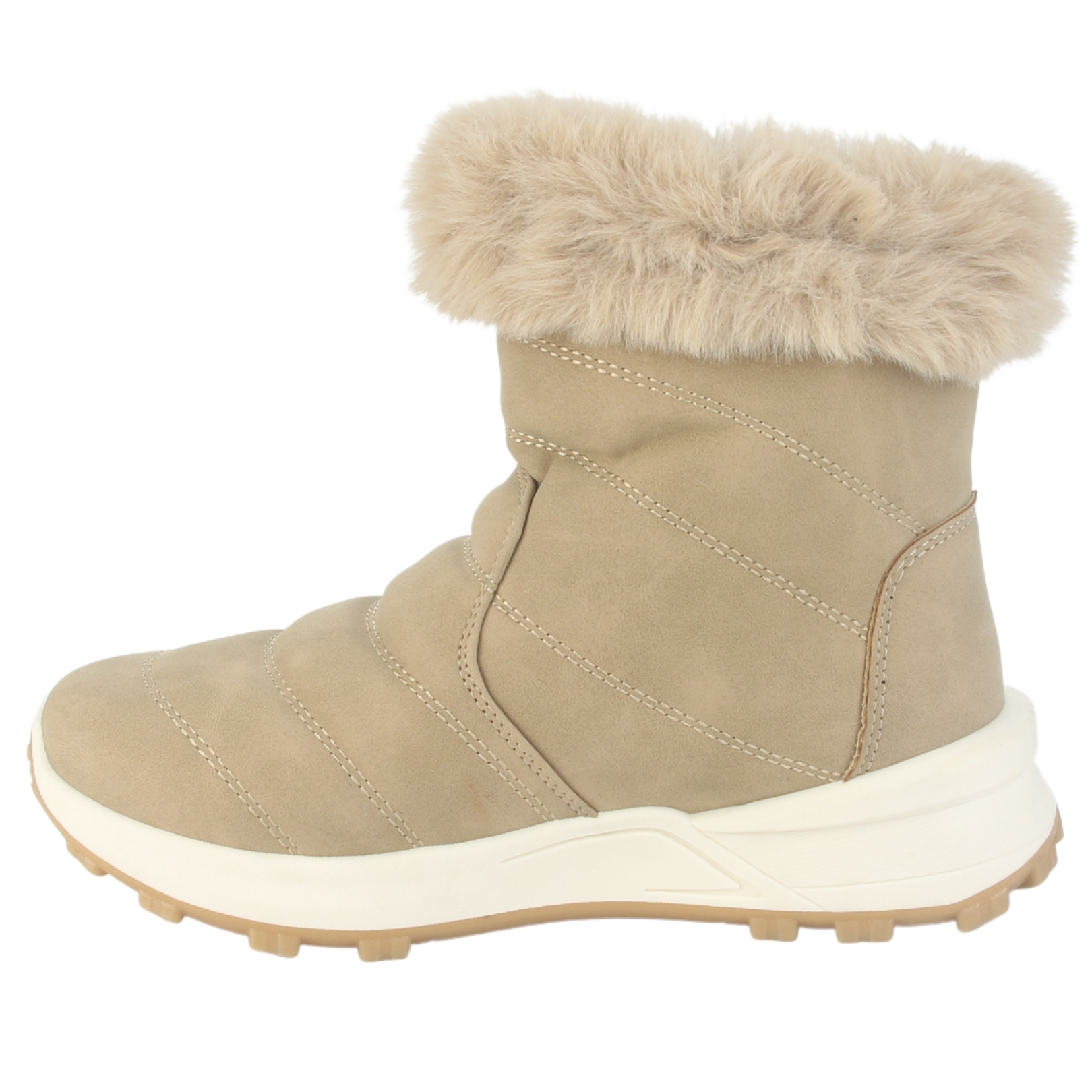 BOTIN CHALADA MUJER LAICA-1 BEIGE CASUAL - 2