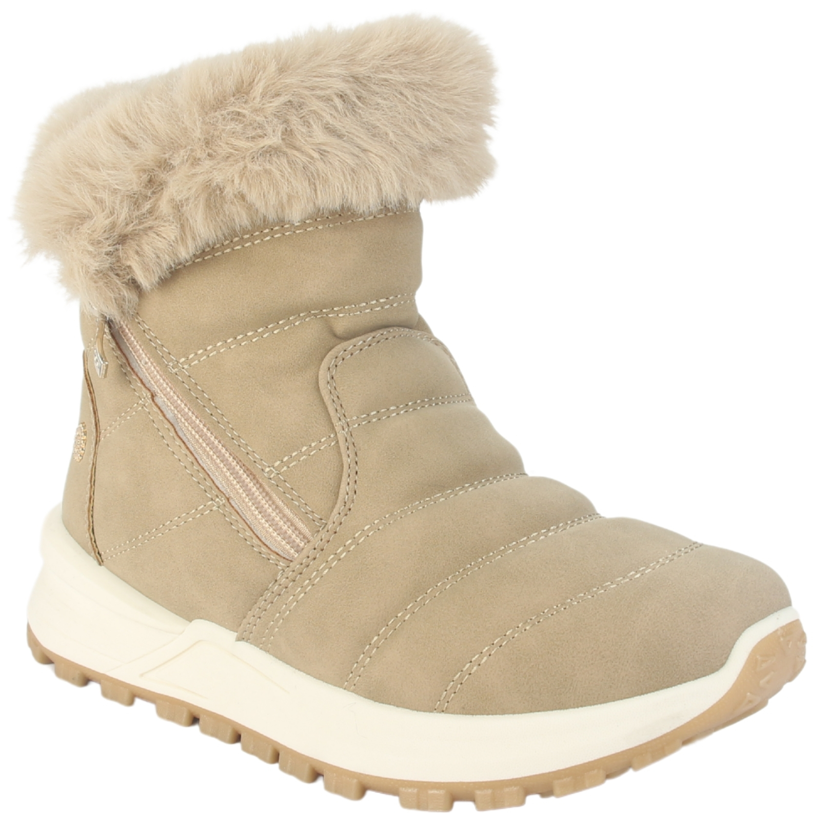 BOTIN CHALADA MUJER LAICA-1 BEIGE CASUAL - 3