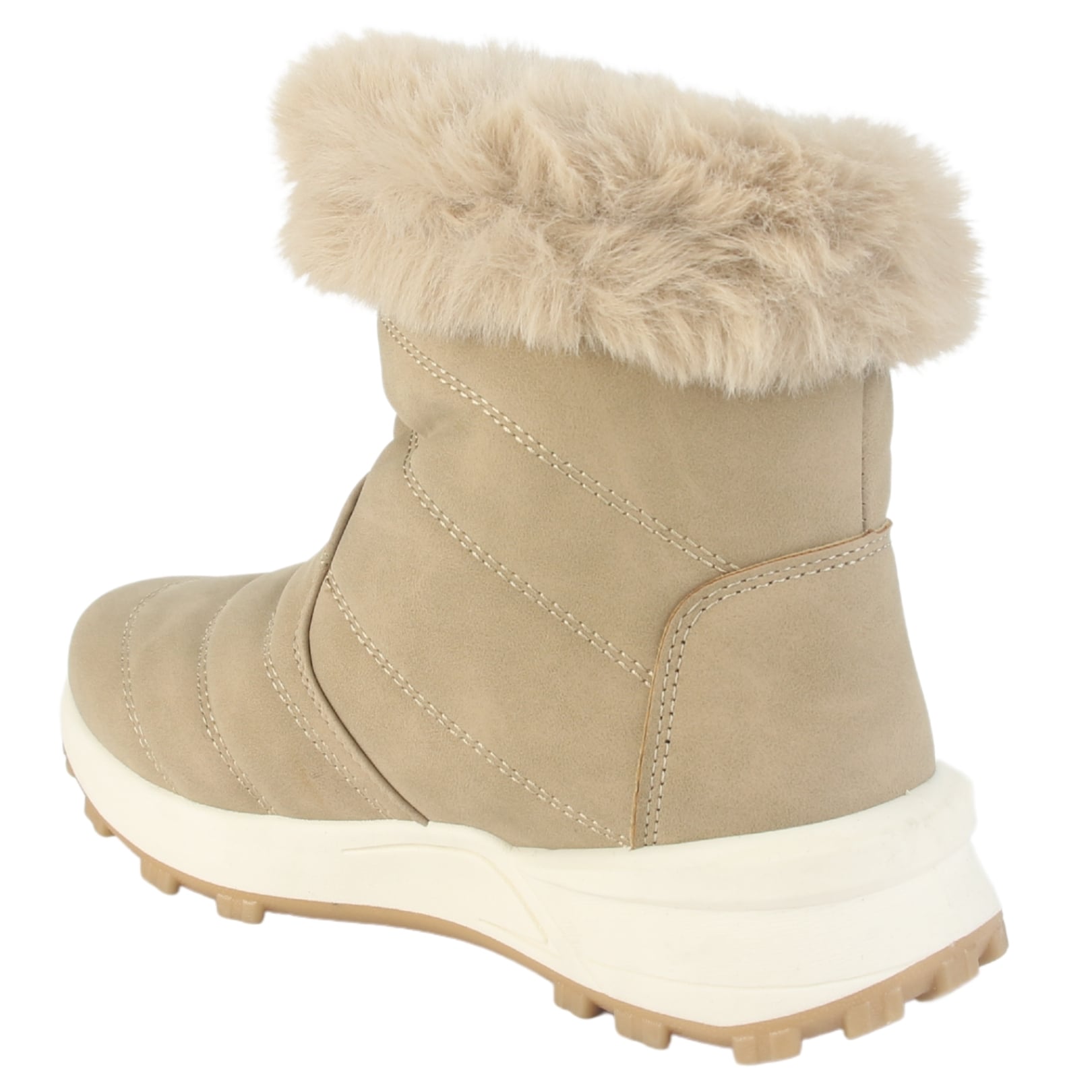 BOTIN CHALADA MUJER LAICA-1 BEIGE CASUAL - 4