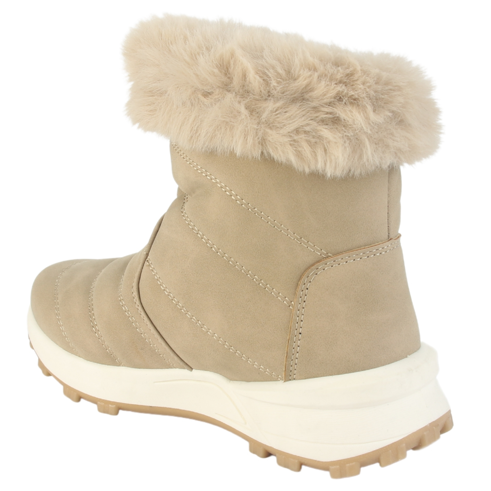 BOTIN CHALADA MUJER LAICA-1 BEIGE CASUAL - 4